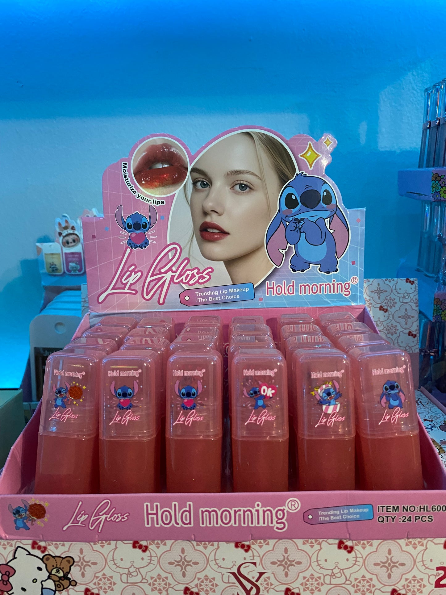 Stitch Lip Gloss 24(pcs)