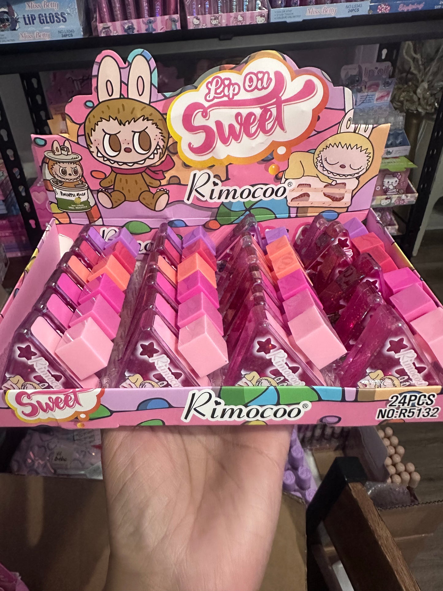 Labubu Lip Gloss 24(pcs)