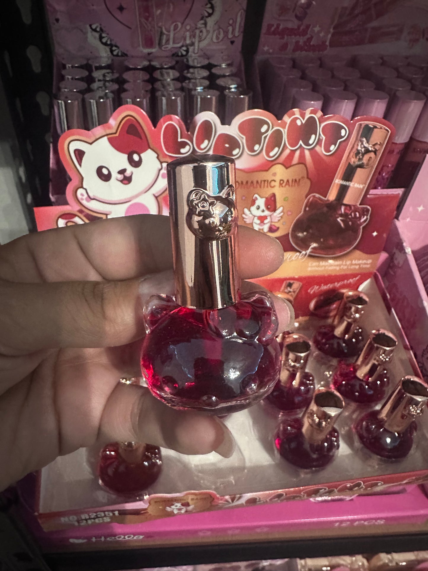 Lip tint Waterproof 12(pcs)