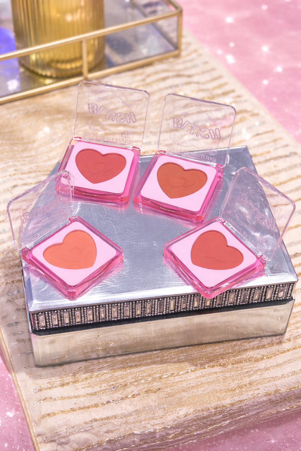 Glamour Blush and Eyebrows Long-lasting 24(pcs)