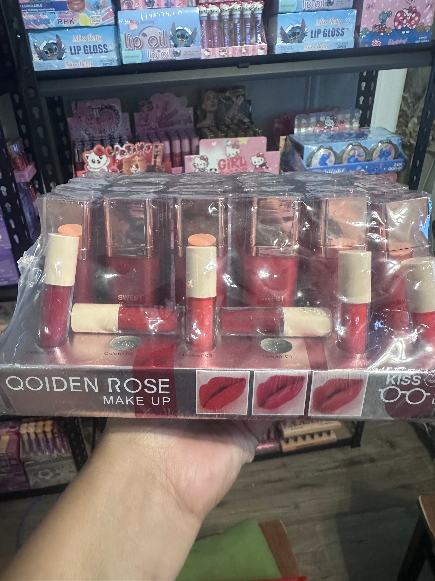 Red Matte lip Gloss 24(pcs)