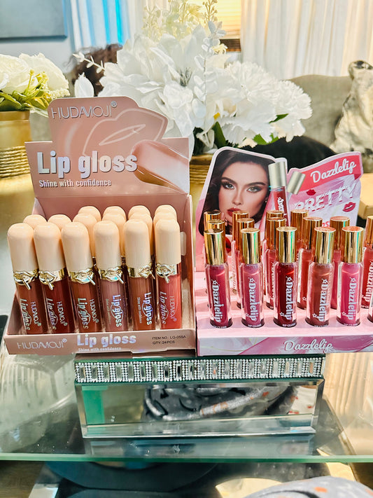 Mix lip gloss matte 24(pcs)