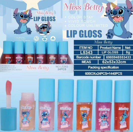 Stitch Lip Gloss 24(pcs)