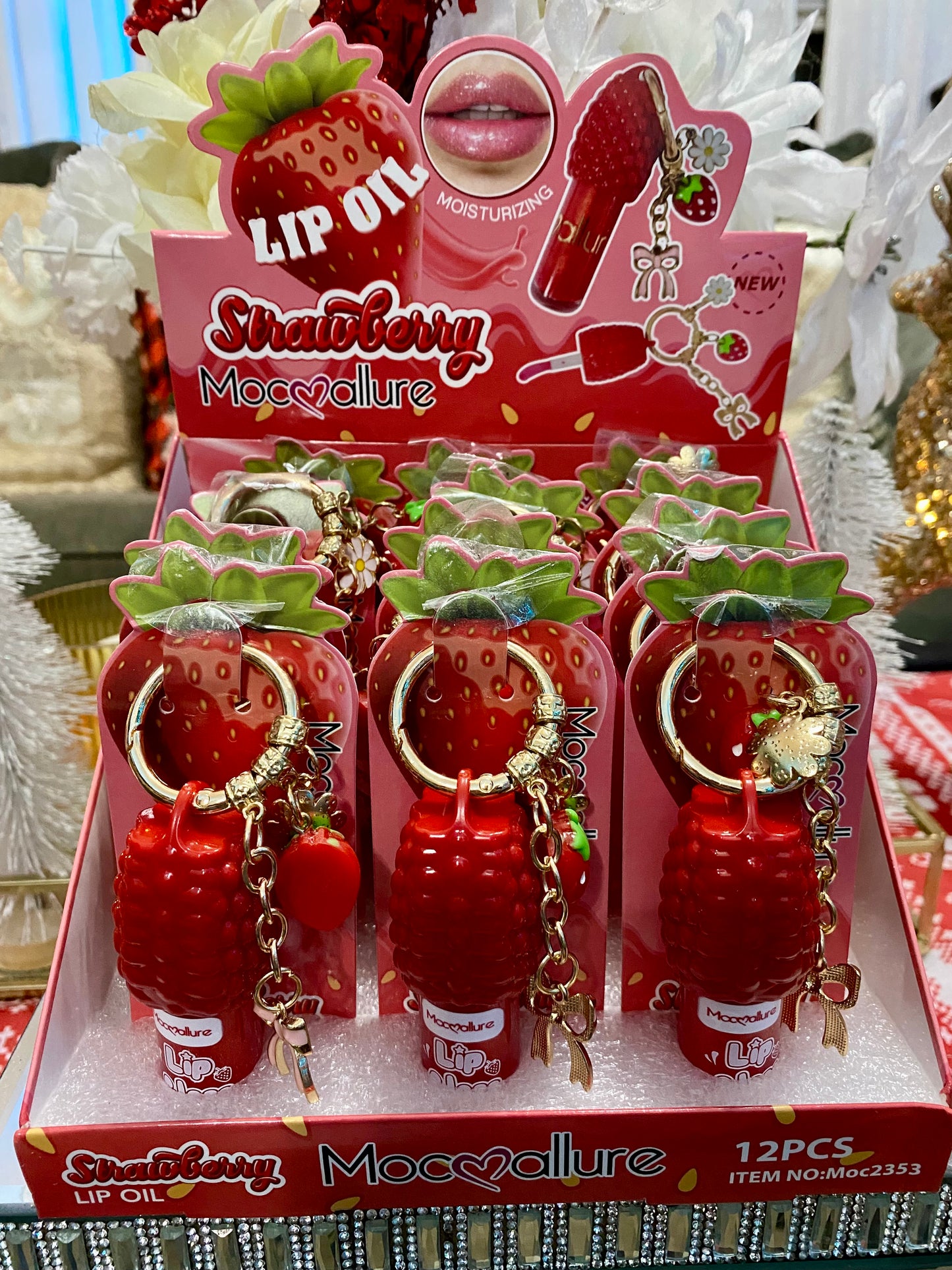 Strawberry lip oil 12(pcs)