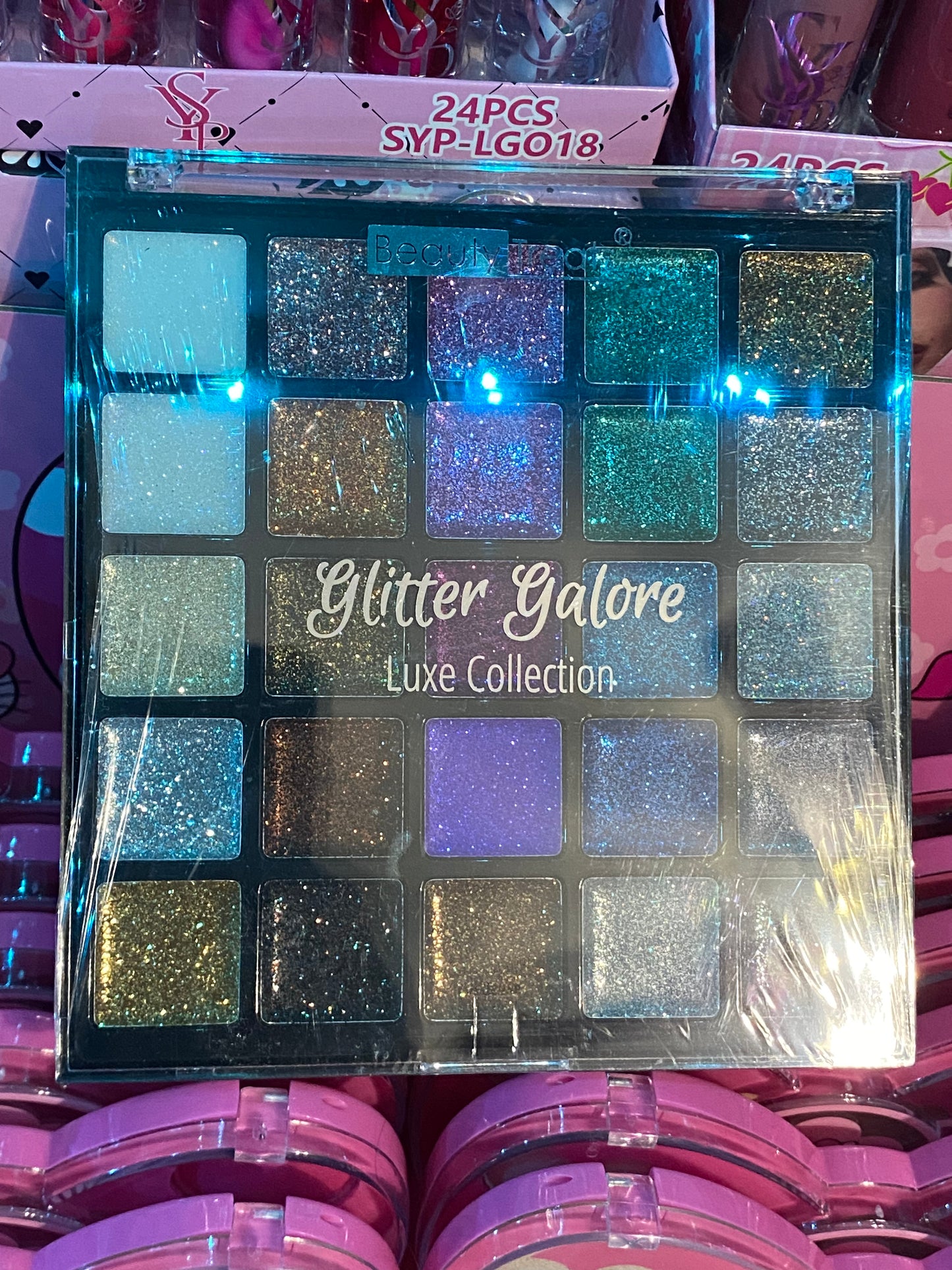 Eyeshadow Palette Glitter Luxe Collection 25 Colors
