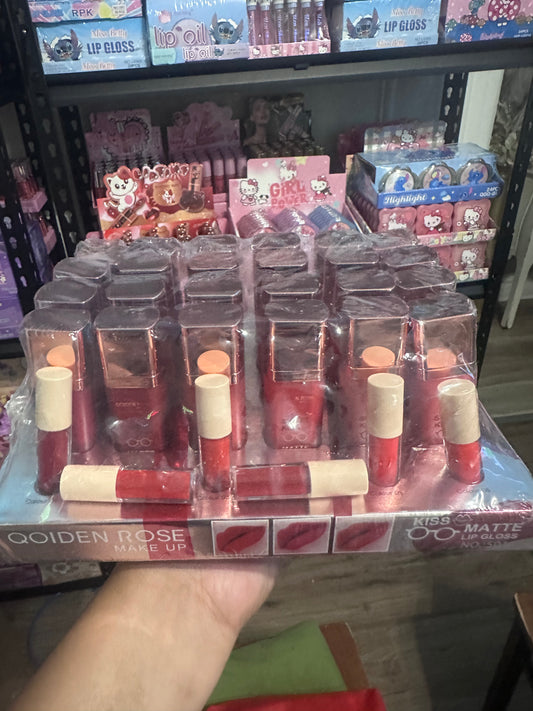 Red Matte lip Gloss 24(pcs)