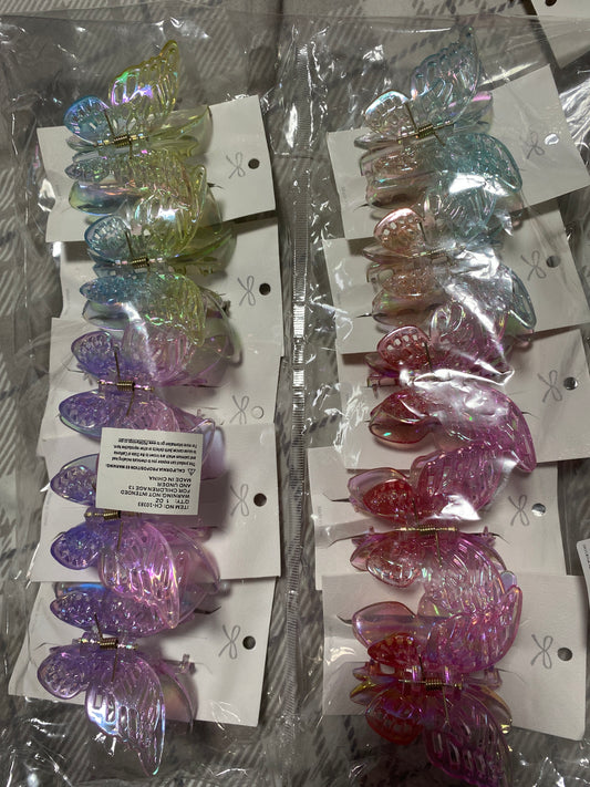 Butterfly Hair Clips 10(pcs)