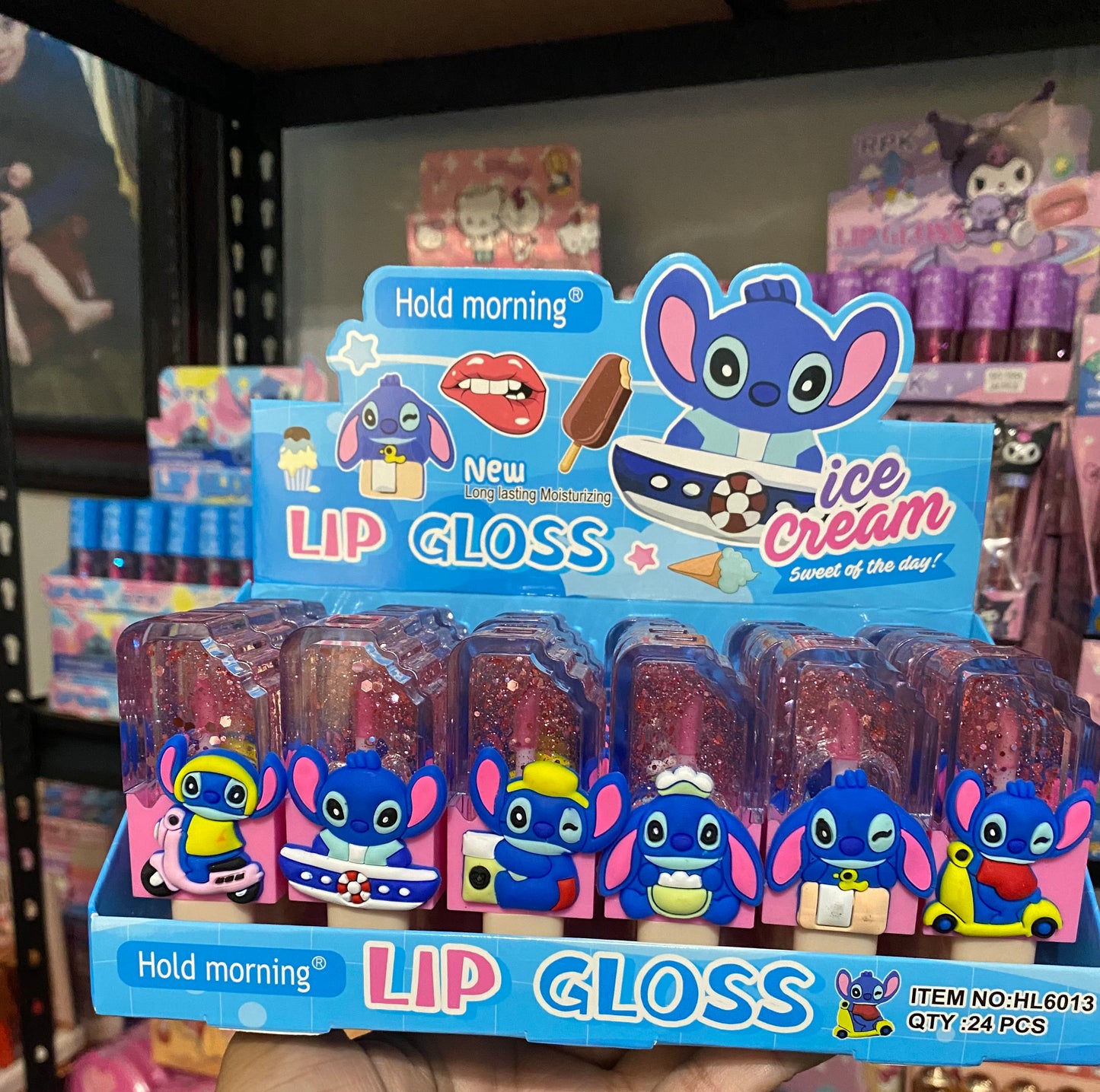 Stitch Lip Gloss 24(pcs)