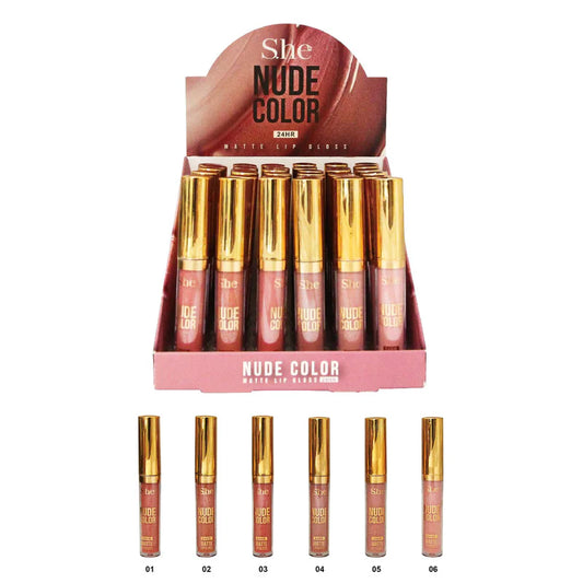 Nude colors Matte lipstick 36 (pcs)