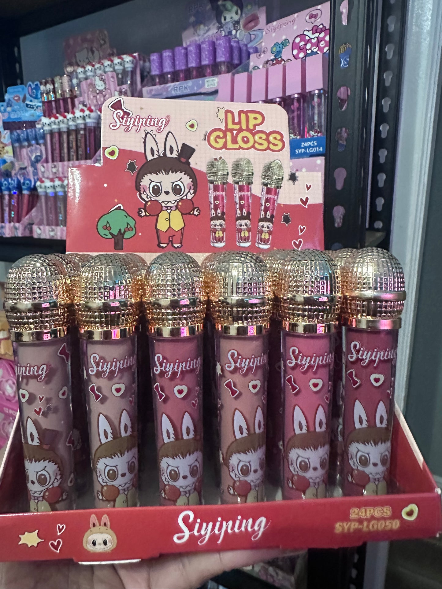 Labubu Lip Gloss 24(pcs)