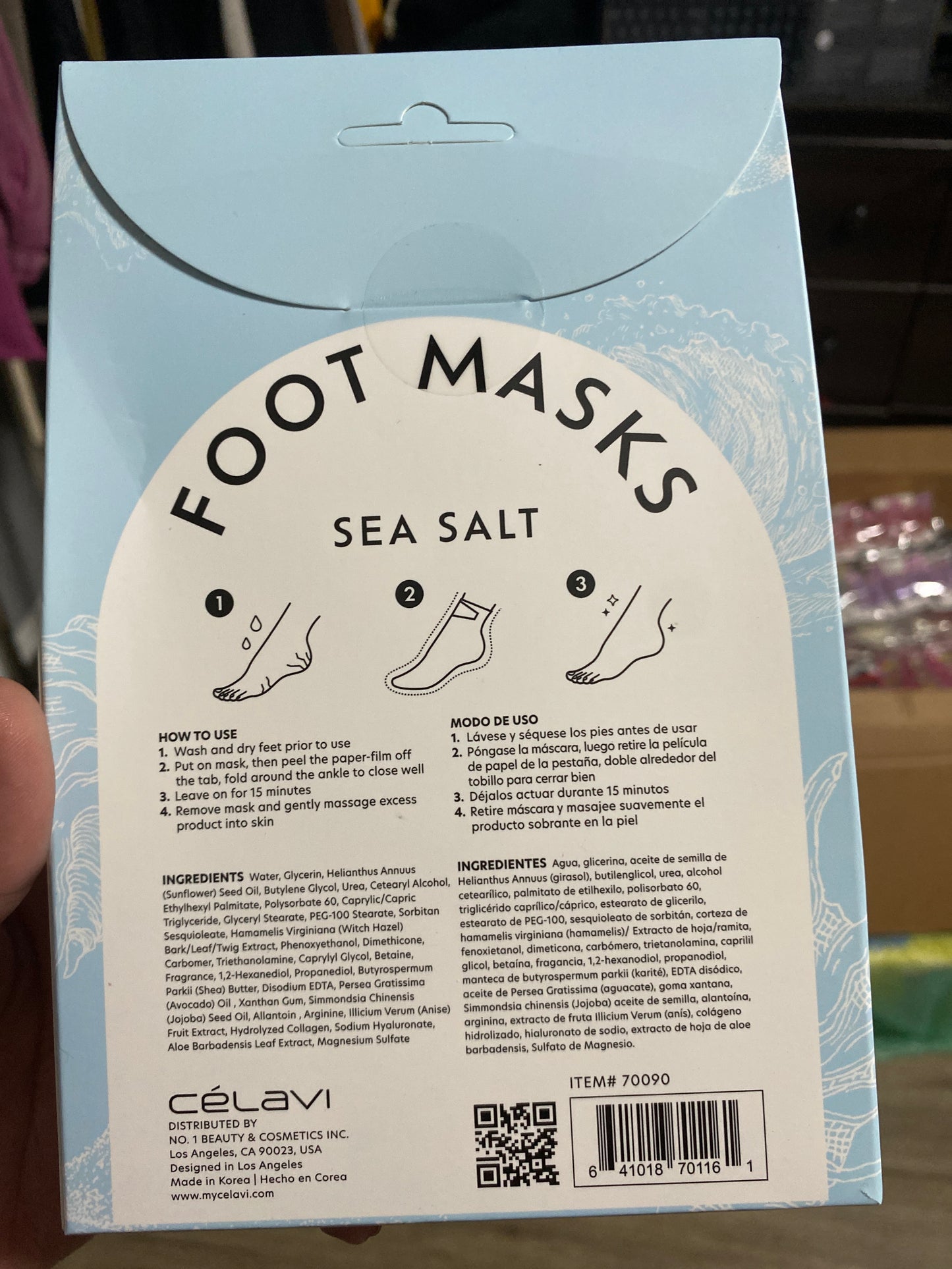 Foot Masks 3 Pairs
