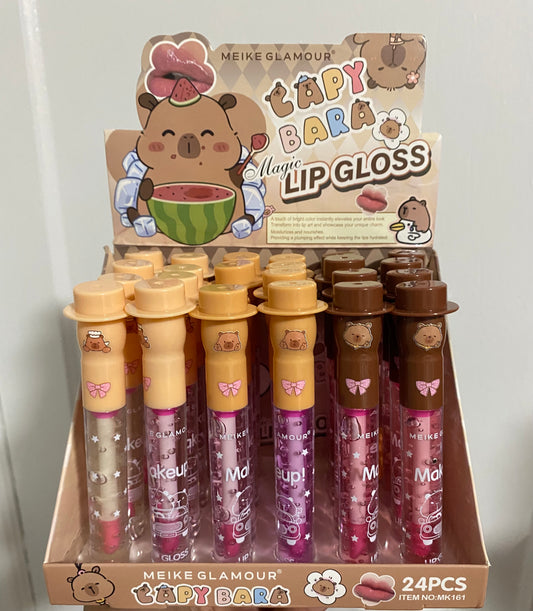Capybara Lip Gloss 24(pcs)