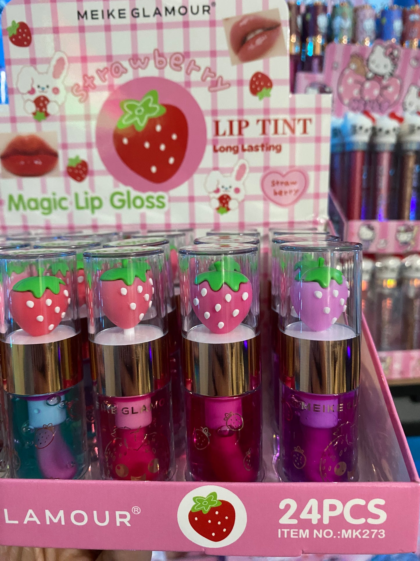 Lip Gloss Gum Flavor 24(pcs)