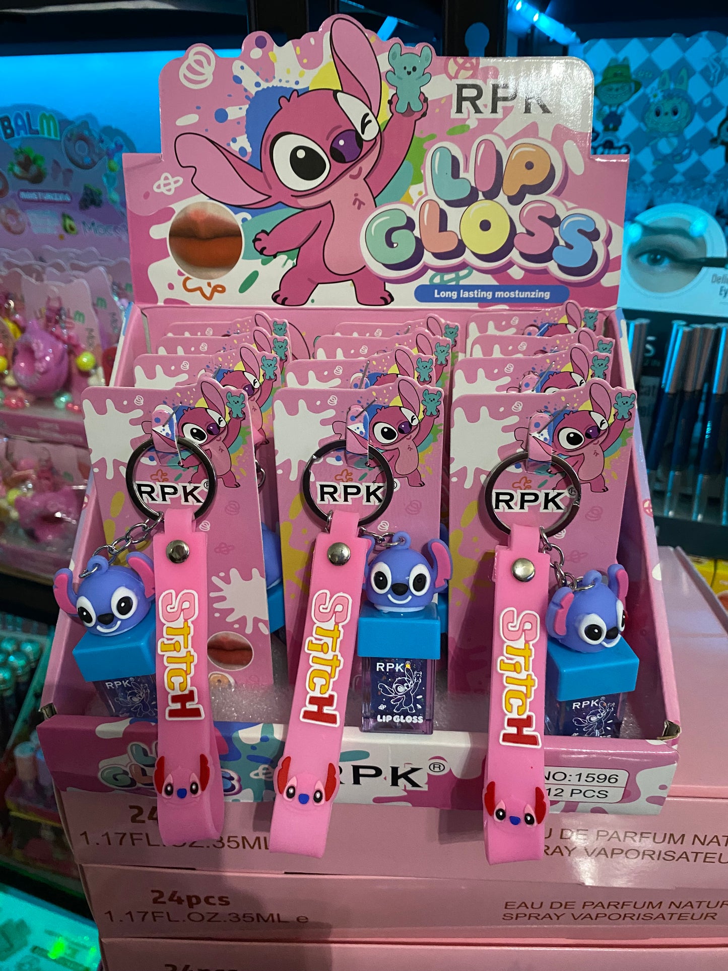 Stitch Lip Gloss 12(pcs)