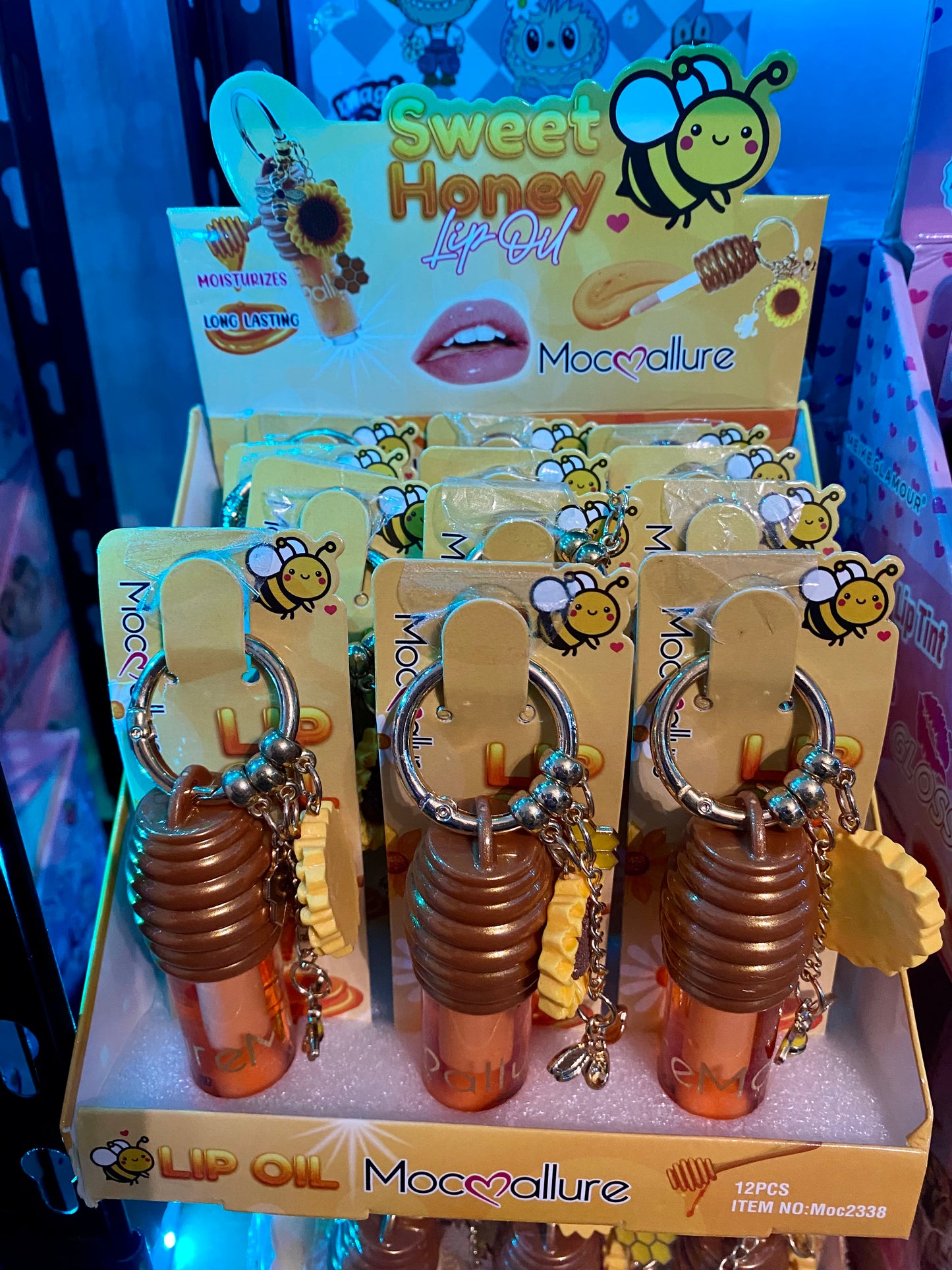 Honey lip oil 12(pcs)