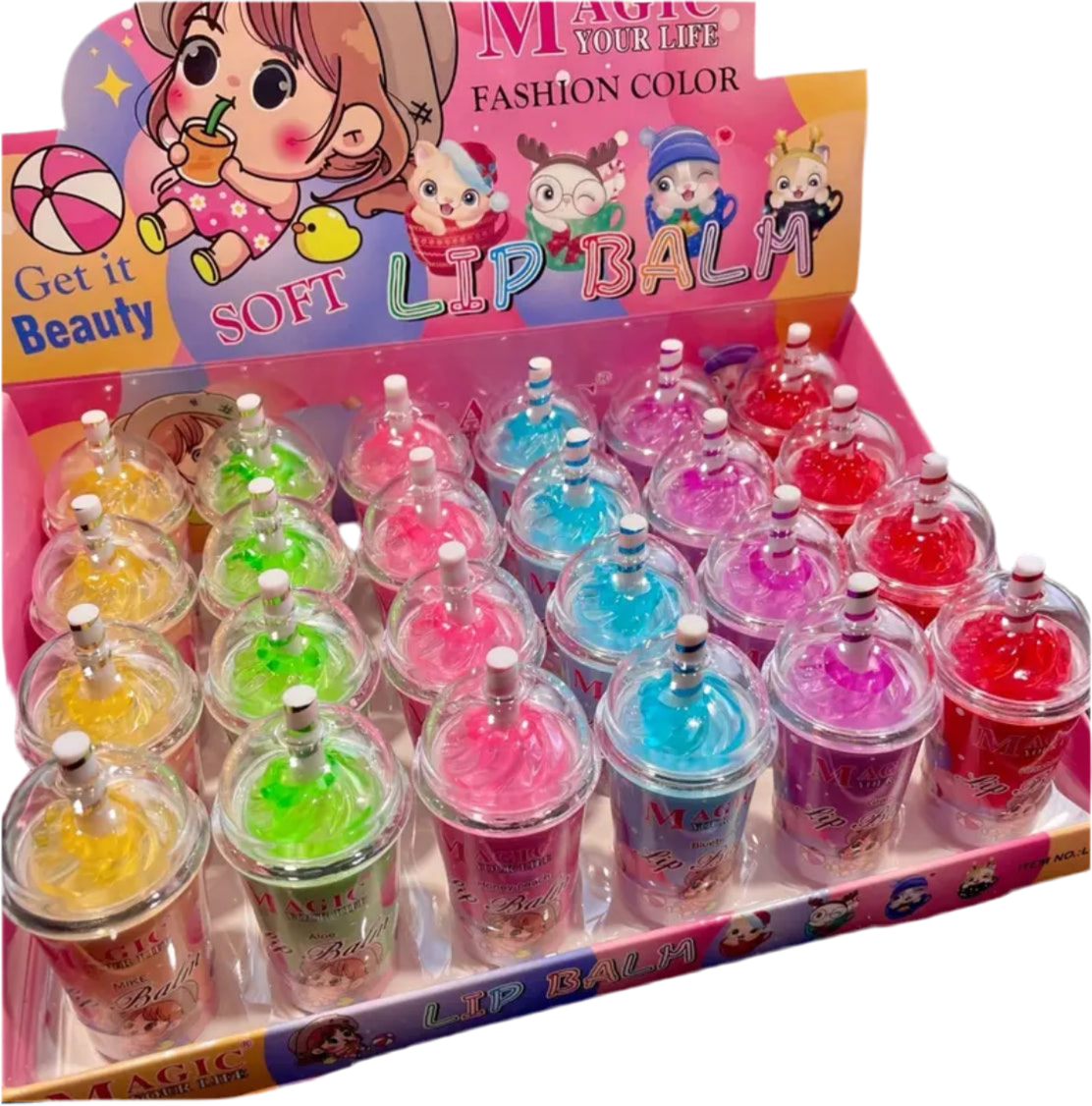 Magic Lip Balm (24 Pcs)