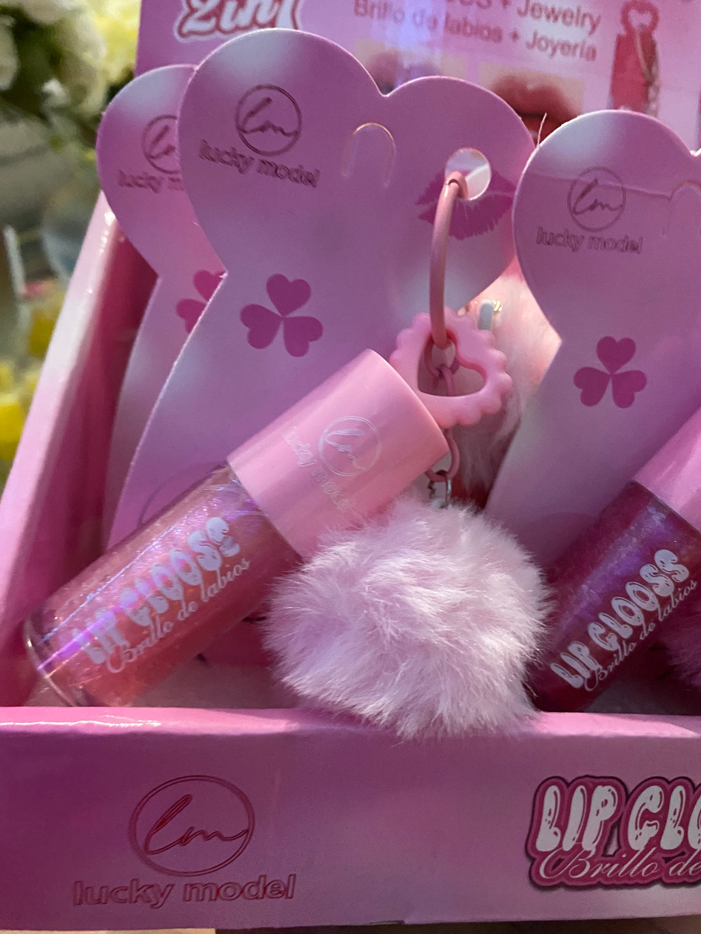 Lip Gloss keychain 12(pcs)