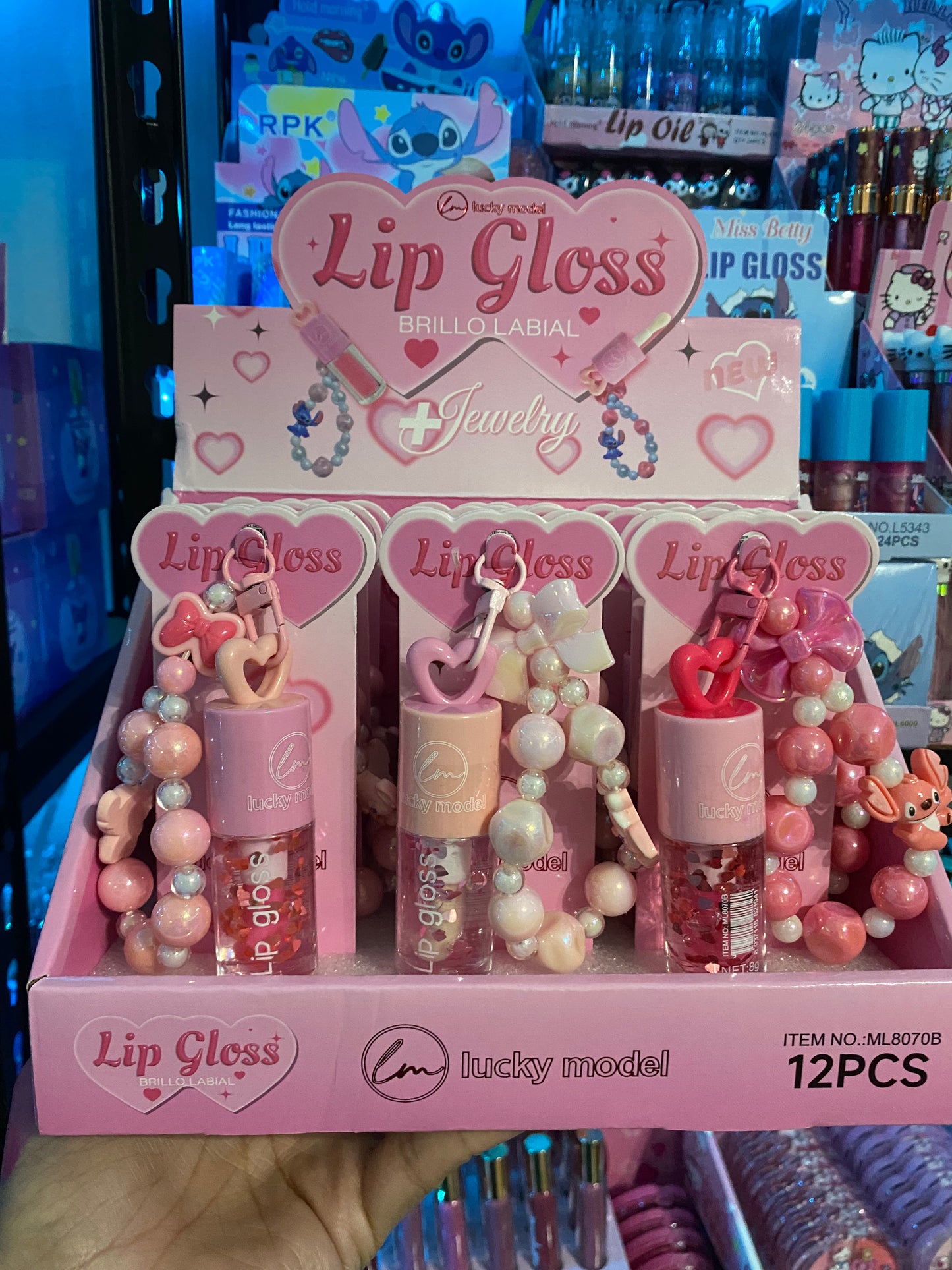 Lip Gloss Bracelet 12(pcs)