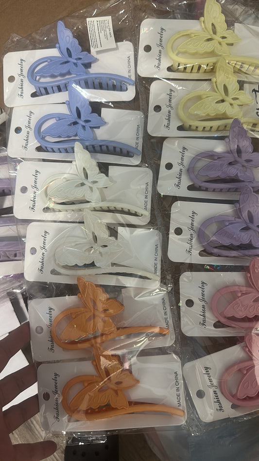 Large hair clips 12(pcs)