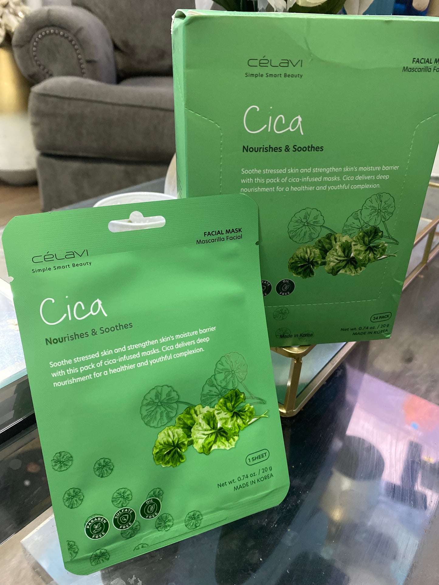 Facial Mask Cica 24(pcs)