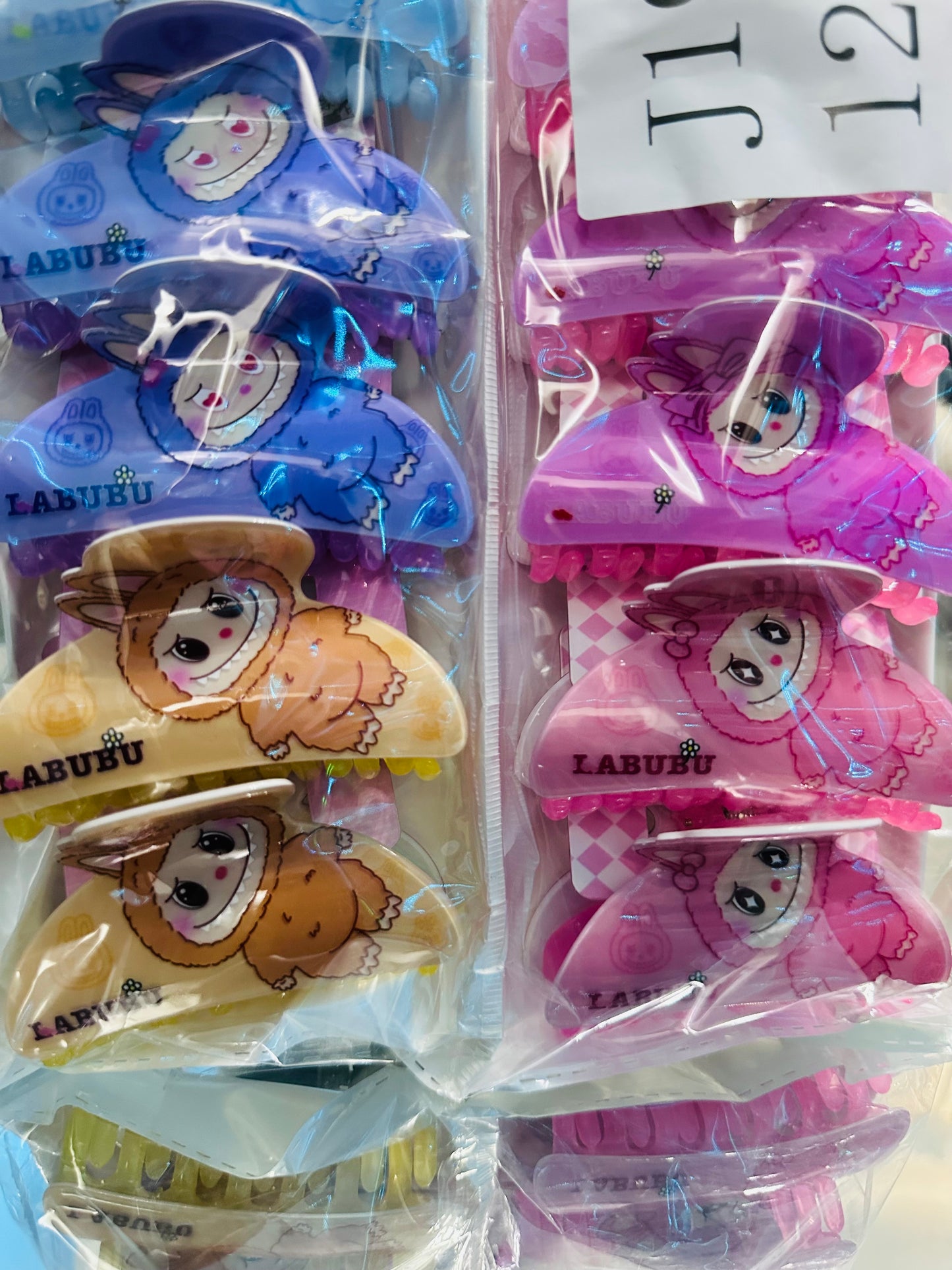 La bubu hair clip 12(pcs)
