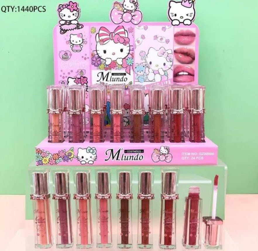 Hello Kitty Lip Gloss 24(pcs)