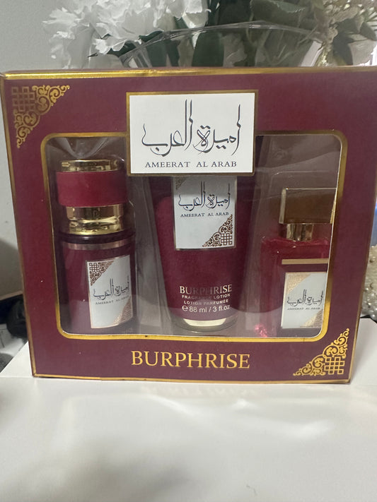 Burphrise 3-piece perfume set