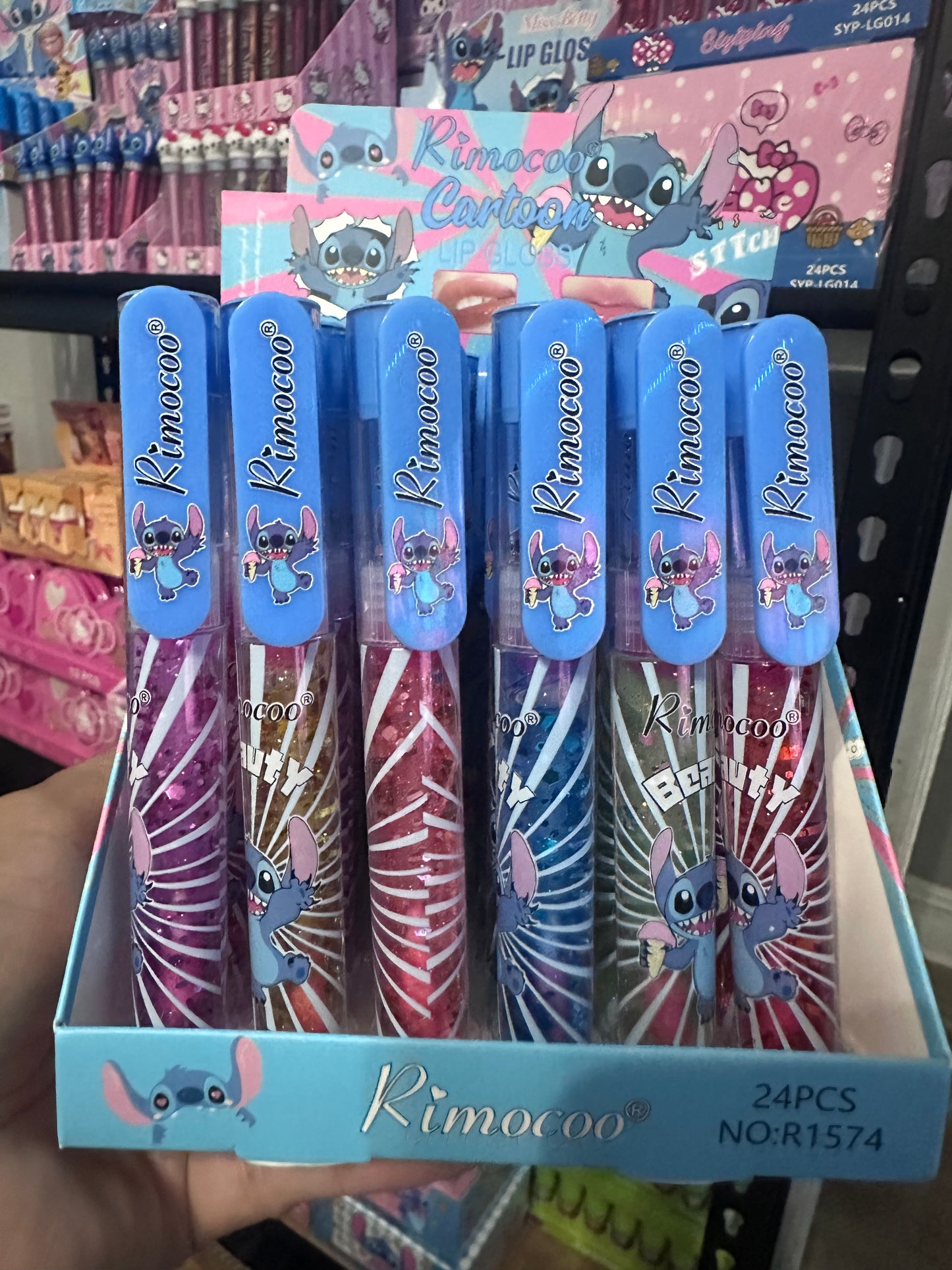 Stitch Lip Gloss 24(pcs)