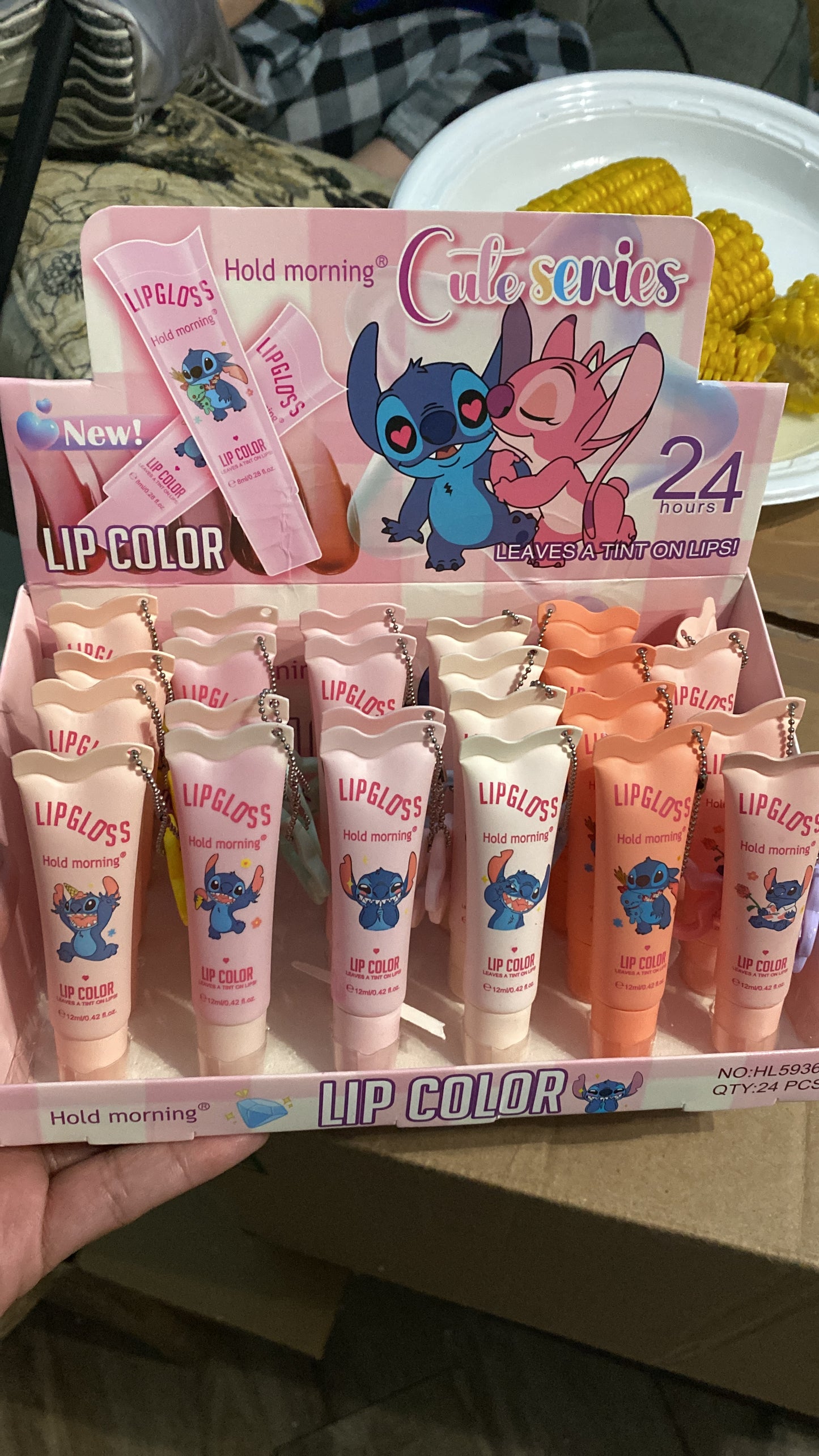 Stitch Lip Gloss 24(pcs)