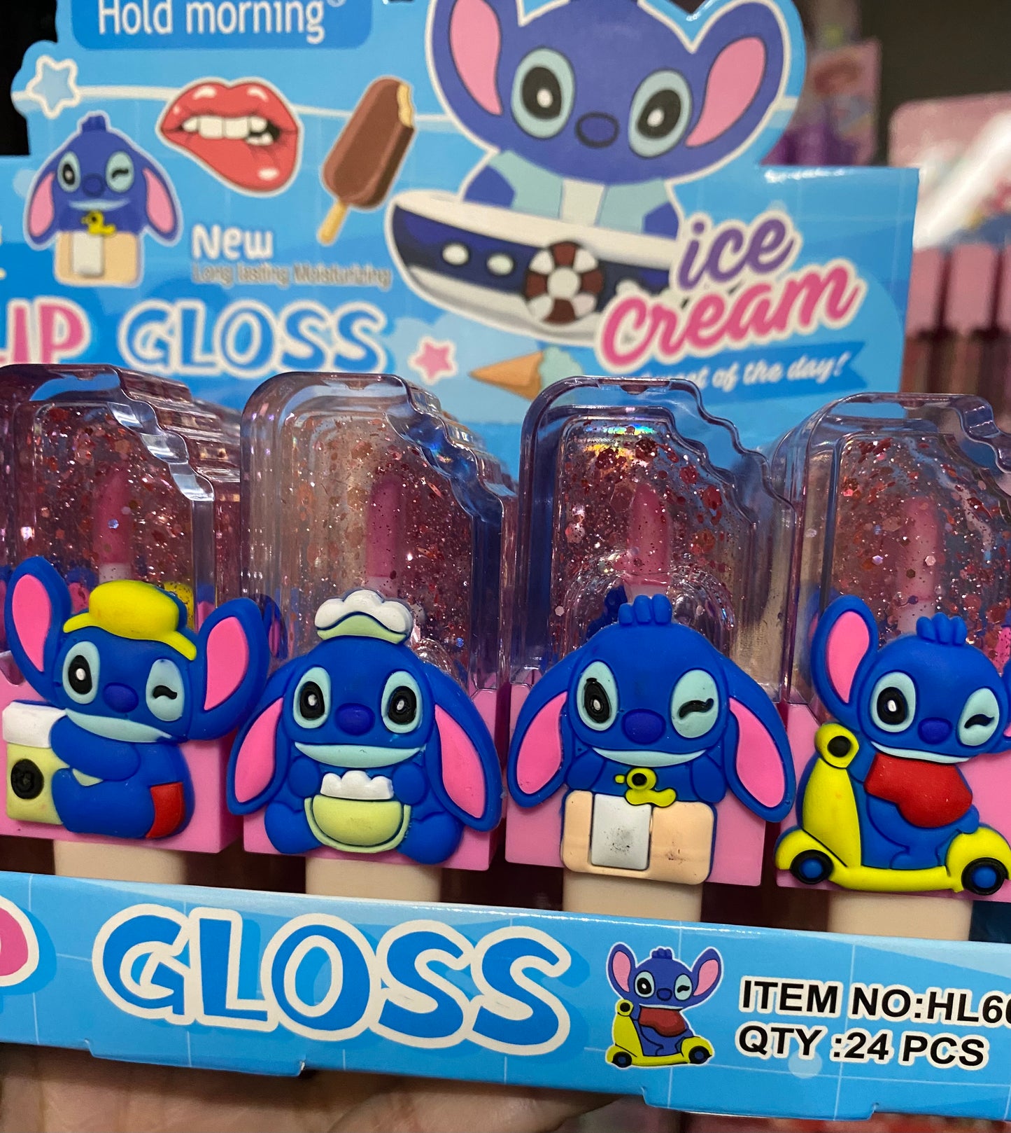 Stitch Lip Gloss 24(pcs)