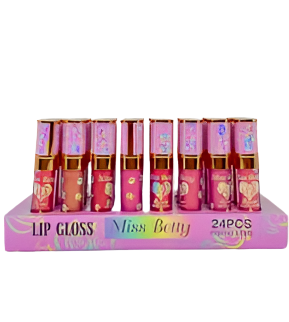 Wholesale lip gloss, 5 boxes of 24 (pcs)