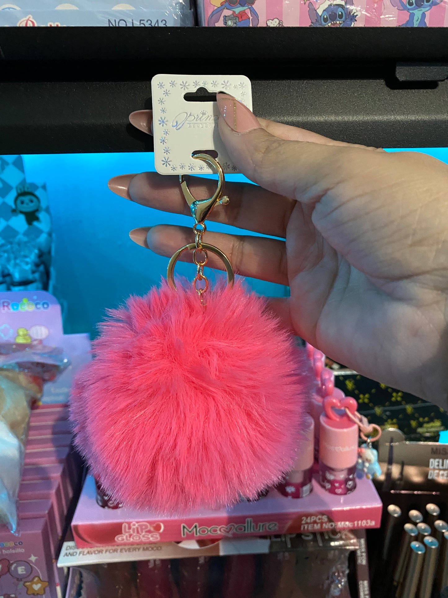 Pompom Keychain 12(pcs)