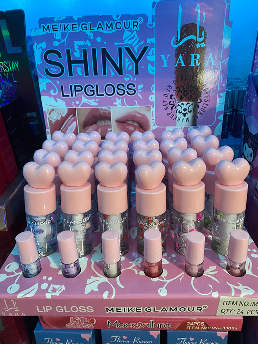 Lip Gloss shiny Yara 24(pcs)