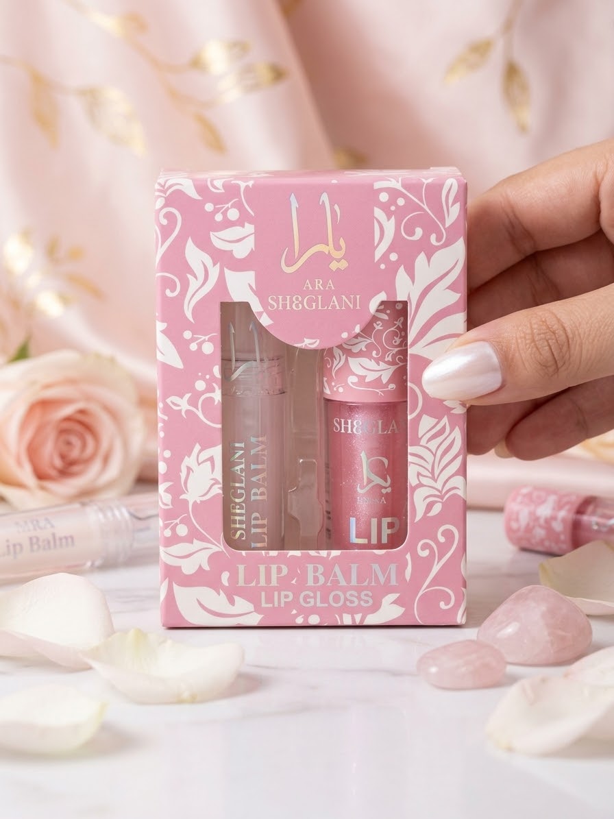 Lip Balm Lip Gloss Set