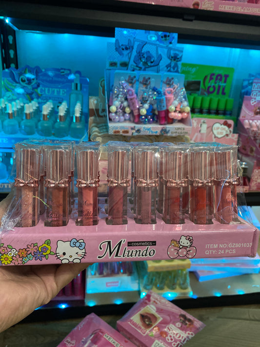 Hello Kitty lip Gloss 24(pcs)