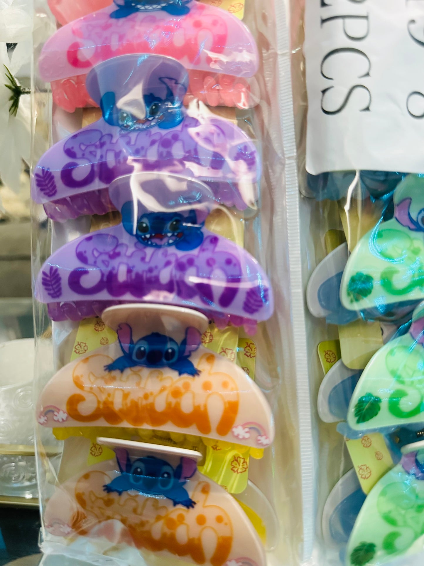 Stitch hair clip 12(pcs)