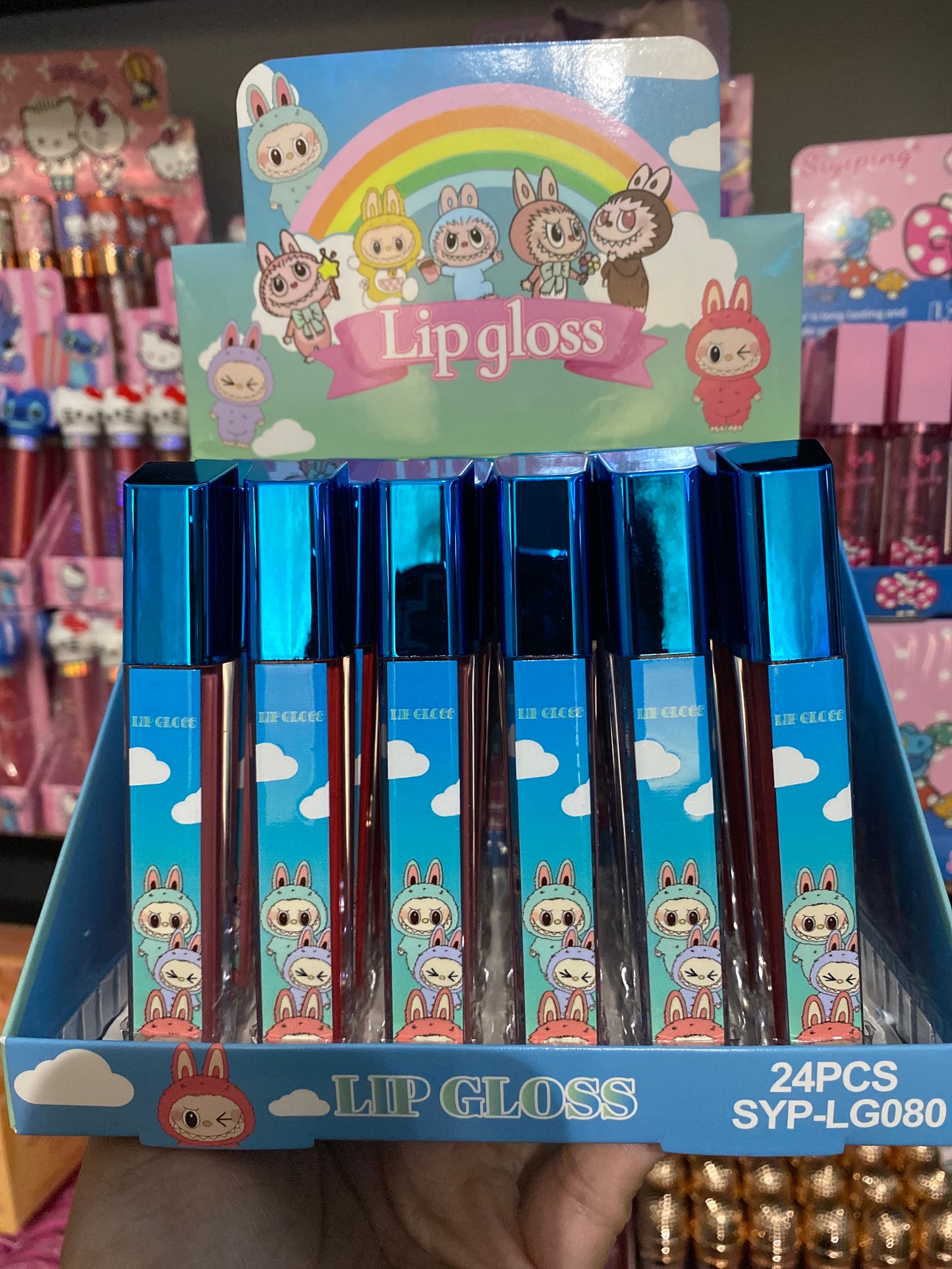 Labubu lip Gloss (24pcs)