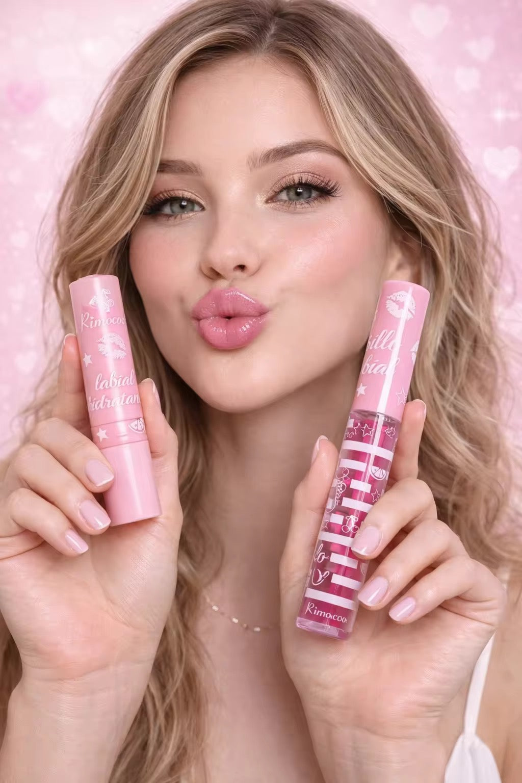 Rimocoo lip Balm and Lip Gloss set 12(pcs)