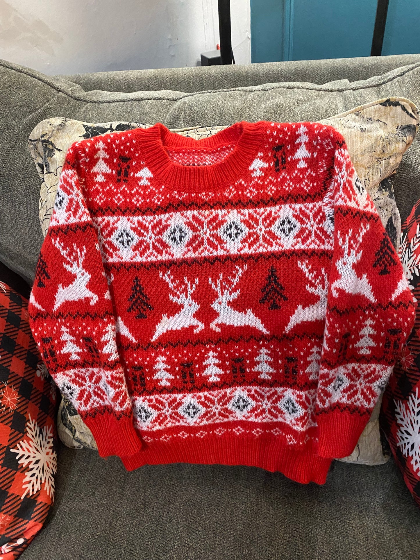 Christmas Family sweater women size small
