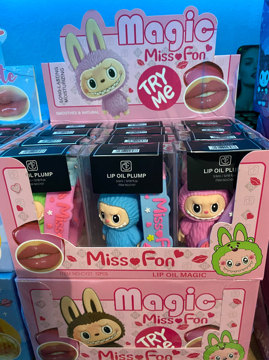 Labubu keychain and lip gloss 12(pcs)