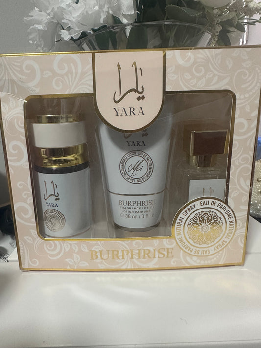 Yara perfume set