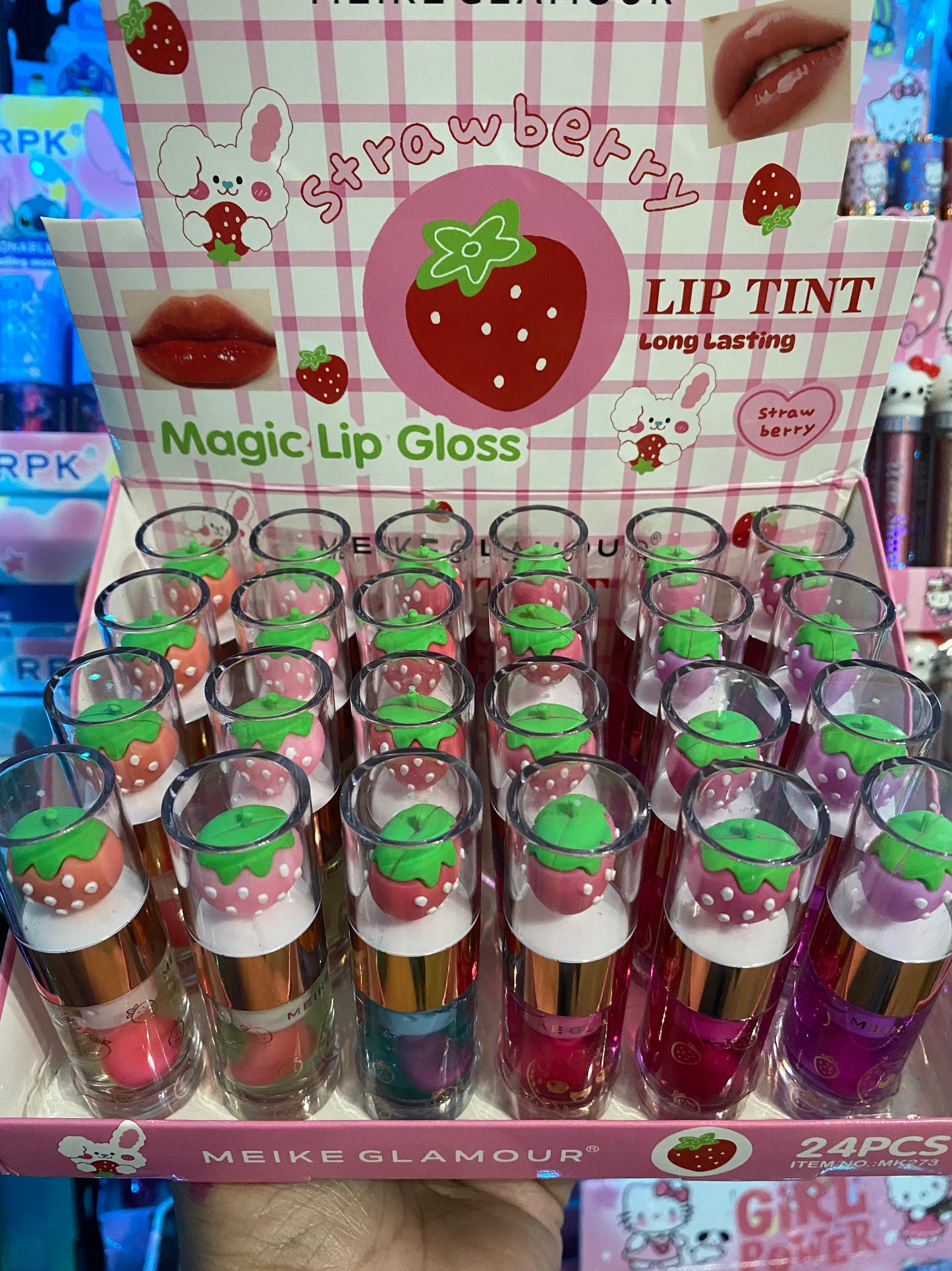 Lip Gloss Gum Flavor 24(pcs)