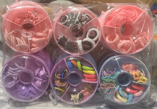 Small hair clips accessories for girls (12 pcs)