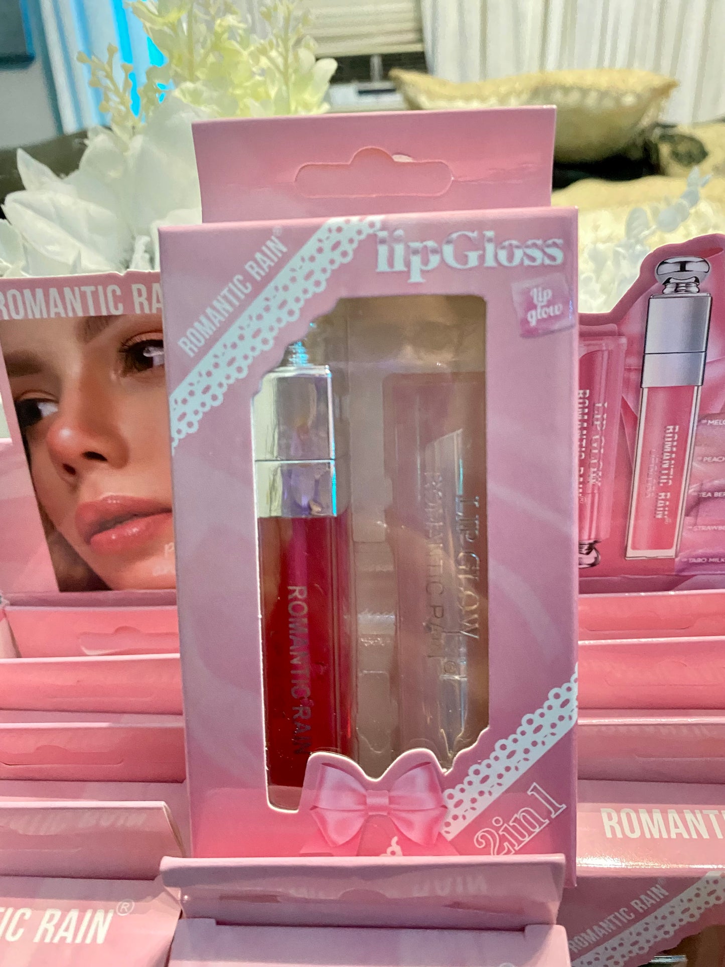 Lip Gloss with balm 12 set