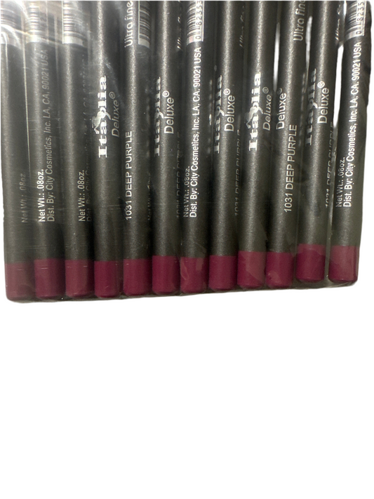 Italia Deluxe Lip liner 1031 Deep Purple 12(pcs)