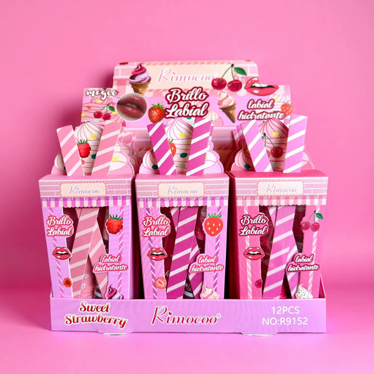 Rimocoo lip Balm and Lip Gloss set 12(pcs)