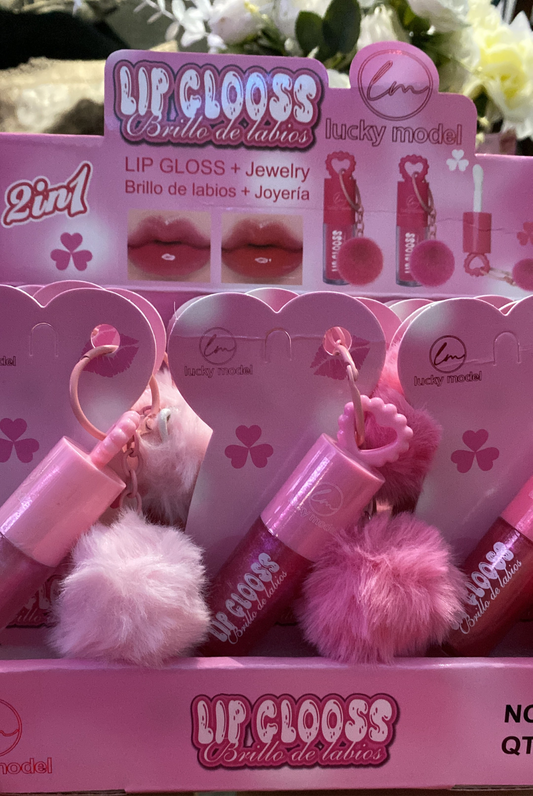Lip Gloss keychain 12(pcs)