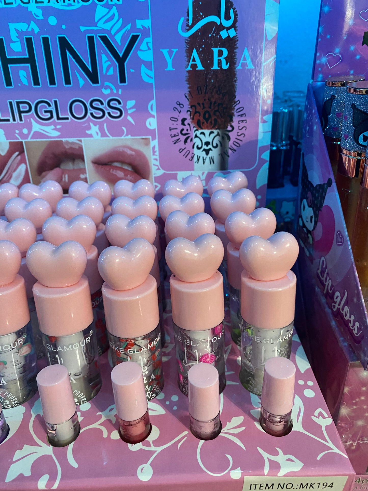 Lip Gloss shiny Yara 24(pcs)