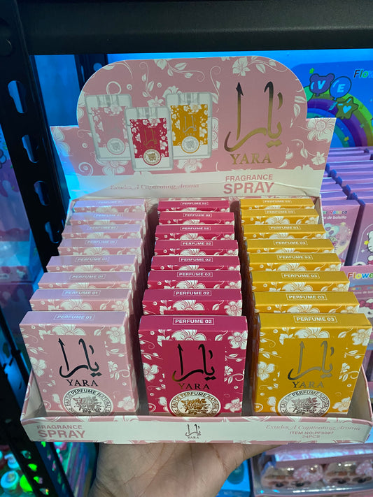 Yara perfume 24(pcs)