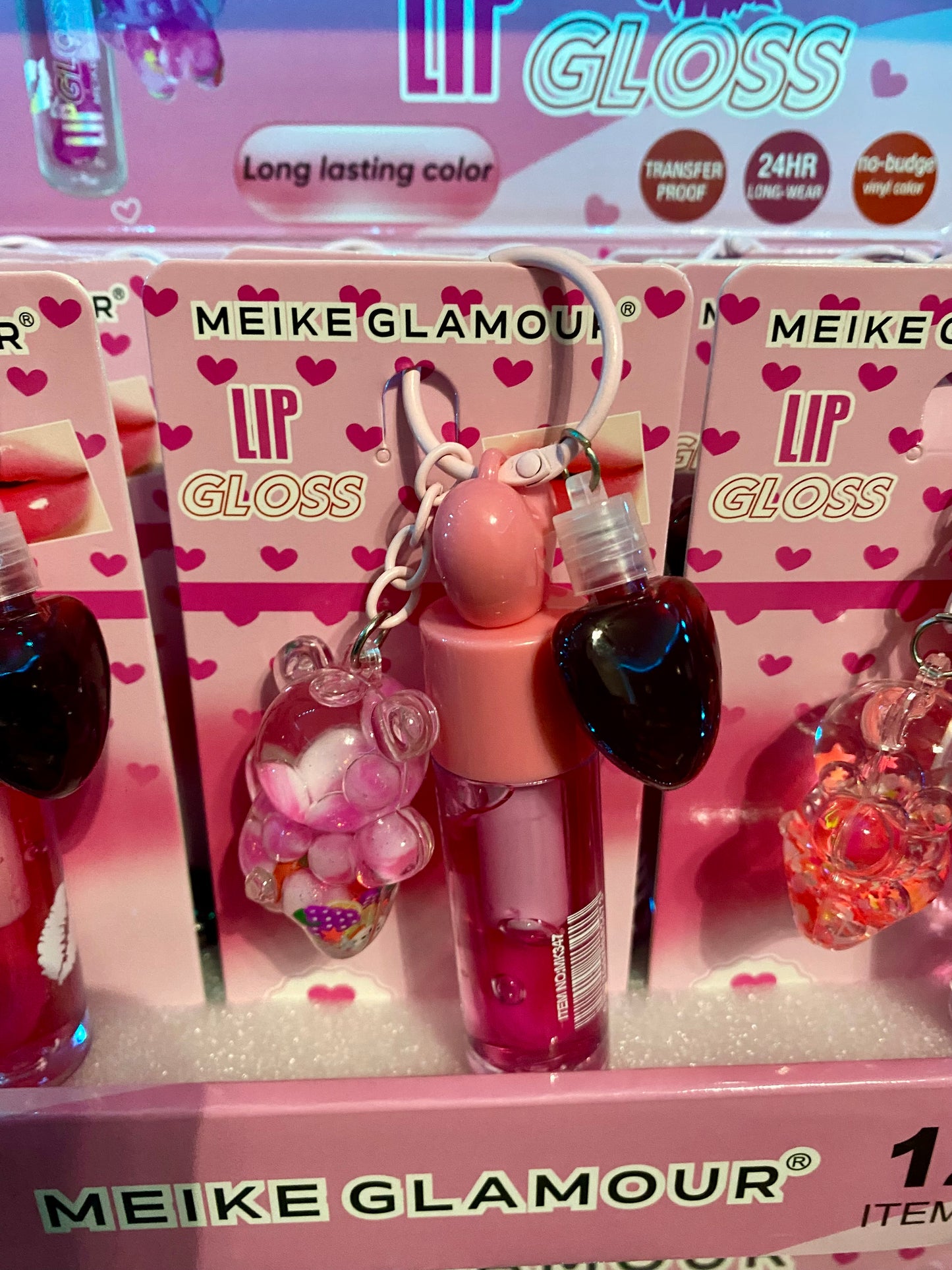 Lip gloss with tint 12(pcs)